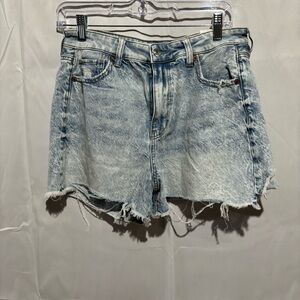 American Eagle Outfitters Light Blue Jean Shorts